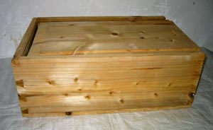 Kiste für "unter's Bett"